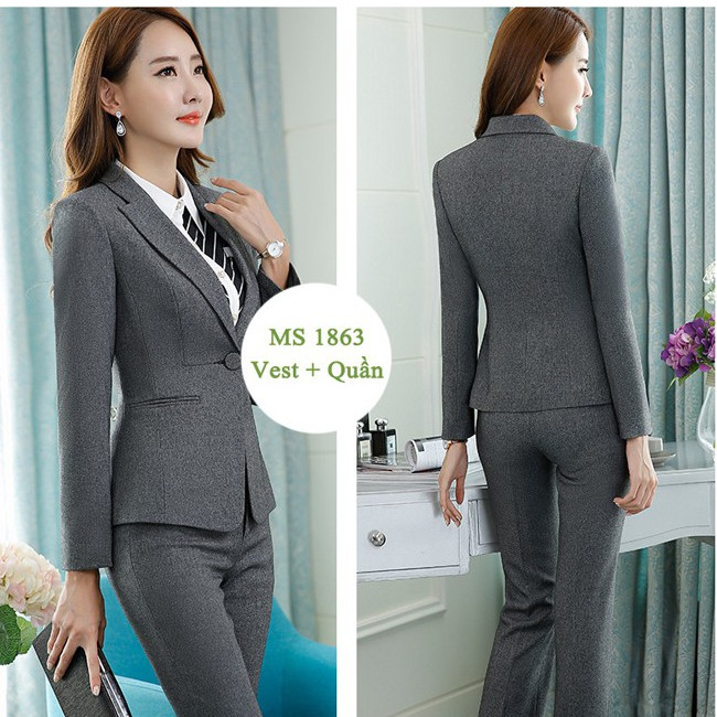 Bộ vest công sở nữ - 1863